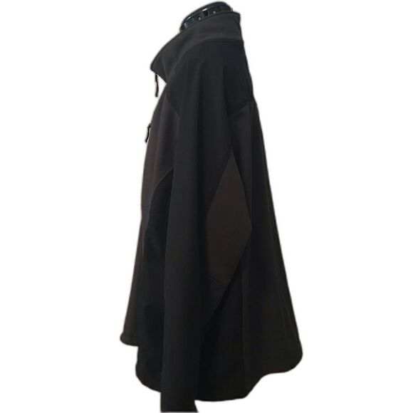 Free Tech Jacket Men Size 2XL Grey Long Sleeve Front Zipper Pockets Fleece - Picture 2 of 10